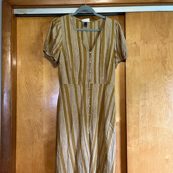 Universal Threads Linen button down dress - Picture 2 of 9